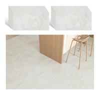 VEELIKE Tile Stickers Marble Beige PVC Flooring Marble Vinyl Tiles, Self-Adhesive Floor Tiles, Bedroom Vinyl Flooring, Tile Look, Adhesive Tiles, Floor Living Room, 1.5 mm, 60 cm x 30 cm, Pack of 24