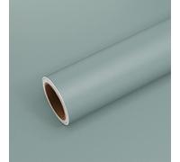 VEELIKE Vintage Blue Wallpaper Matte Contact Paper Peel and Stick Thick Lining Paper for Walls Sticky Back Plastic Roll Furniture Stickers Self Adhesive Vinyl Covering Wardrobe Bedroom 40cm×300cm