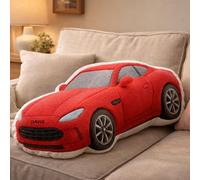 VEELU Personalised Car Shaped Pillow with Picture Custom Photo & Name Vehicles Throw Pillow Decorative Engineering Vehicle Pillow for Men Customised Birthday Gift for Boyfriend Him (Car)