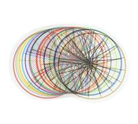 Veemoon 1/16 Fraction Circles 10cm Math Teaching Aid for Early Educational Plaything Fraction Cognition and Learning for Elementary Math Understanding