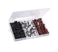Veemoon 1 Box Nail Drill Bits Nail Grinding Tool Assorted Color Sanding Bands for Manicure Pedicure Dead Skin Removal