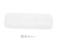 Veemoon 1 Box White Half Round Flatback Pearl Nail Charms for Women Secure Adhesion Plastic Beads Set for DIY Manicure Versatile Nail Art Decoration Enhancing Elegance and Style