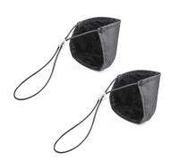 Veemoon 1 Pair Adjustable Driving Shoe Heel Protectors, Wear-Resistant Unisex Heel Grips with Anti-Skid Shoe Covers for Long Distance Car Trips