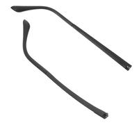 Veemoon 1 Pair Replacement Eyeglasses Arm Legs Temples Black Universal Glasses Frame Temple Parts for Eyewear Repair and Glasses Supplies