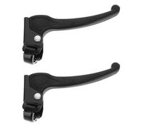 Veemoon 1 Pair Wheelchair Brake Lever Handle Side Screw Handle Ergonomic Design Iron Plastic Aluminum Alloy Versatile Use Problem Solver for Wheelchair Users in Hospitals and Homes