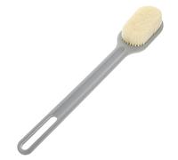 Veemoon 1 PC Long Handle Bath Brush Durable Multipurpose Shower Scrubber for Back Body and Cellulite Removal for Men and Women Easy Draining Design