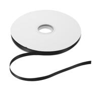 Veemoon 1 Roll Black Gift Wrap Ribbon 100 Yards Polyester Satin 1cm Wide