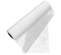 Veemoon 1 Roll White Double Sided Fusible Interfacing for Sewing, Lightweight Pa Fabric Patch Adhesive, Permanent Fusible Bonding Web for Reinforcing Hems and DIY Crafts, 11yd X 11.8in