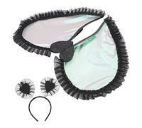 Veemoon 1 Set Cosplay Angel Wing for Heart Wing Headband Costume Accessories for Halloween Prom Masquerade and Festivals Durable and Eye Catching Design