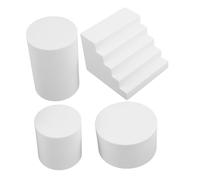 Veemoon 1 Set Photography Background Props Set Foam Disc Rods for Creative Product Photography Design for Jewelry Cosmetics Food Crafts