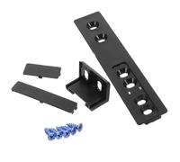 Veemoon 1 Set Refrigerator Drawer Slide Rail Freezer Door Guide Track Black | Refrigerator Slide Rails Enable Smooth Door Operation, Plastic Guide Track, Easy Installation, Replacement for Worn Tracks