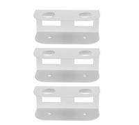 Veemoon 1 Set Scale Wall Holder, Storage Rack for Body Fat & Digital Weight Scale, Small Modular Bracket Heavy Duty Organizer for Under Desk Home Bathroom Gym, White