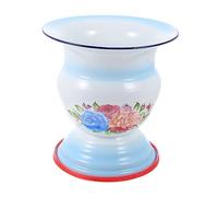 Veemoon 1 Set Vintage Decorative High Footed Spittoon Potty Thick Urinal for Home Bedroom Use Retro Old Fashioned Design Easy to Clean Reusable Chamber Pot Compact Lightweight Urine
