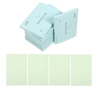 Veemoon 10 Boxes Green Double Sided Ultra Thin Oil Absorbing Paper Sheets for Face and Skin Oil Control Blotting Paper for T-Zone the Nose