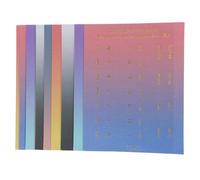 Veemoon 10 Sheets Monthly Tab Stickers Colorful Paper Adhesive Index Tabs with Secure Adhesion for Office and Notebooks Planner Date Labels for Calendar Appointment Organization