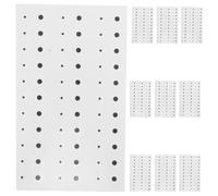Veemoon 10 Sheets Temporary Sticker Halloween Face Makeup Stickers Black Paper Reusable Design Stylish Beauty Spot Decals to Enhance Your Look for Festival and Halloween Party Women