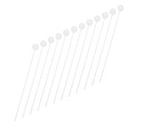Veemoon 100 sets Chocolate Bouquet Bases Candy Cup Holders with Support Rods for Truffle Wrappers DIY Gift Packaging Transparent Durable Chocolate Holder Cups