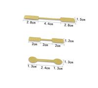 Veemoon 100 Sheets Kraft Paper Adhesive Pricing Tags Square Blank Display Labels for Jewelry Rings Clothing Stock Management