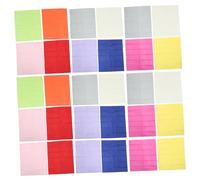 Veemoon 100pcs Colored Tissue Paper for Crafts and Bouquet Wrapping Colors Origami Sheets for Handmade Flowers Lightweight Transparent Packaging Paper for Parties Holidays and Art Projects