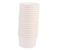 Veemoon 100Pcs Disposable Ice Cream Cups Heart-Shaped Dessert Bowls for Jelly Mousse Pudding Safe High-Grade Material Summer Snack Serving