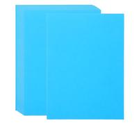 Veemoon 100pcs DIY Colored Paper Sheets Thick Assorted Colors A4 Kids Art Crafts Origami Drawing and Printing Paper for School and Home Projects