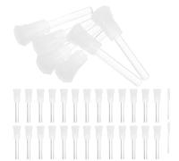 Veemoon 100pcs Essential Oil Glass Applicator Sticks with Octagonal Shape, 3ml Portable Refillable Oil Bottle Sticks for Precise Dispensing, Suitable for Perfume Blending and Labs