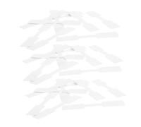 Veemoon 100pcs Jewelry Price Labels White Self-Adhesive Price Display Tags for Necklace Earring Bracelet Ring Reliable Adhesion Writable Retail Sticker