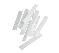 Veemoon 100Pcs Mesh Protective Covers for Makeup Brushes Pe Plastic Sleeves for Travel Daily Makeup Brush Protectors Breathable Design for Easy Recognition