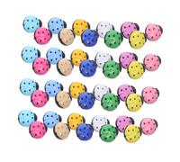 Veemoon 100PCS Multicolor Ladybird Craft Buttons Plastic Cartoon Ladybug Fasteners for DIY Sewing Scrapbooking Clothing Decoration Novelty Beetle Button for Creative Projects and Family
