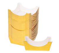 Veemoon 100pcs Square Paper Cupcake Liners Disposable Muffin Cups Creative Appearance Design, Not Easily Deformed Grease-Proof Wrappers for Party Baking