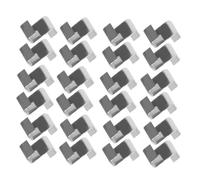 Veemoon 100Pcs Stainless Steel Greenhouse Glass Fixing Clips Z Type Window Pane Retaining Clamps Rust-Resistant Garden Plant Protection Accessories for Greenhouse Doors and Windows