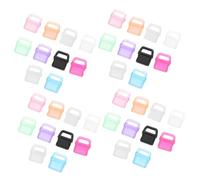 Veemoon 100pcs USB C Port Covers Type-c Dust Plugs for Phones Laptops Plastic Charging Port Protectors DIY Accessories with Colors for Device Dustproof