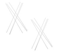 Veemoon 100pcs White Natural Fiber Reed Diffuser Sticks Set 29cm X 3mm Flameless Aromatherapy Diffuser Refill for Essential Oils Home Fragrance
