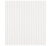 Veemoon 100pcs White Paper Lollipop Sticks 6 Inch for DIY Candy Making, Cake Pops, Chocolate, Marshmallow, and Dessert Decoration Supplies