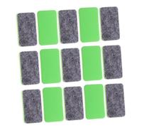 Veemoon 100pcs Whiteboard Eraser White Board Whiteboard Dry Erasers for Classroom Green Felt