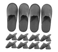 Veemoon 10pairs Disposable Slippers for Home Indoor Use Sliders for Guests and Spa