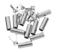 Veemoon 10pcs Alloy Metal Shoelace Tips Replacement for Sneakers Hats Sports Pants Cord Ends Stylish Fastening Accessories for Shoelaces and Drawstrings