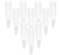Veemoon 10pcs Ampule Bottle Toppers Plastic Dispensing Tips with TPE Material for Effortless Opening and Glass Shard Injury Prevention Laboratory and Hospital Use
