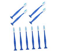 Veemoon 10pcs Antiselfinjury Travel Toothbrush Short Handle Soft Bristle Toothbrushes for Teeth Cleaning Safe Durable Design for Sensitive Environments