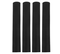 Veemoon 10pcs Black Dog Leash Wrap Pet Leash Handle Sponge Sleeves Protects Dog Extends Service Life Comfortable Grip for Walks and Outdoor Activities