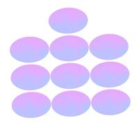 Veemoon 10pcs Colour Filter Sheet Film for Camera Sunset Light Atmosphere Light Blue Dazzle Film 66mm for Photographers and Videographers