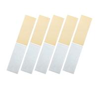 Veemoon 10pcs Copper Zinc Electrode Strips for Science Physics Circuit Experiment, Burrfree Copper and Zinc Anode Sheets, Easy Connection for Classroom and Science Fair Project,