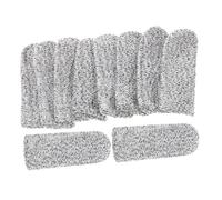 Veemoon 10Pcs Cut Resistant Finger Cots Anti-Cut Finger Guards for Cooking Gardening DIY Craft Work Thumb and Protection Sleeves