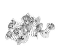 Veemoon 10Pcs Dashboard Doll Spring Bases with Double-Sided Stand, Dancing Spring Compression Bases for Car Dashboard Accessories, Shaking Head Doll Set