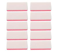 Veemoon 10pcs Dual-Sided Pumice Stone Foot Scrubber for Dead Skin Removal Portable Pedicure Tool for Cracked Heels and Callus Care Reusable Exfoliating Foot File for Smooth Soft