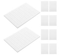 Veemoon 10pcs English Practice Notebook, English Alphabet Letter Spacing Practice Sheet for On-The-Go Language Learning & Character Training Activities, 50 Sheets Per Book