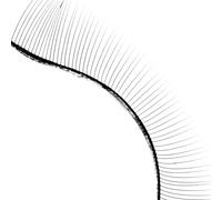 Veemoon 10pcs Eyelash Extension Practice Kit for Beginners Synthetic Fiber Lash Strips with Flexible Fit Soft Comfortable False Lashes for Training Sessions