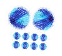 Veemoon 10pcs Laundry Washing Balls Hair Remover Lint Catcher Reusable Cleaning Balls for Washing Machine Pet Hair Remover Clothes Cleaning Supplies