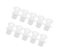 Veemoon 10Pcs Leakproof Threaded Plastic Hot Water Bottle Caps Sealing Plugs Replacement Stoppers for Hot Water Bags Sturdy Accessories for Travel and Home Use
