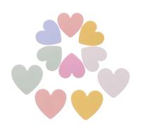 Veemoon 10pcs Love Heart Hair Clips for Adorable Hair Barrettes with Comfortable Grip Easy to Wear for Daily Outfits and Special Occasions